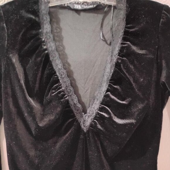 ZARA-S- BLACK BODYSUITS - Picture 3 of 4